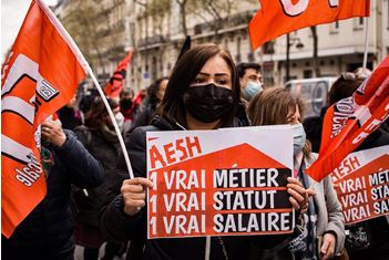 AESH : NON au tassement de la grille ! Satisfaction des revendications !